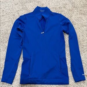 Nike Golf Royal Blue Athletic Pullover